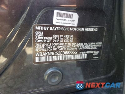 Zdjęcie 12 z 12 samochodu: 2014 BMW 550 I VIN:WBAKN9C52ED682222 - miniatura