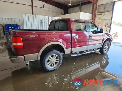 Trzecie zdjęcie samochodu z tyłu: 2005 FORD F150 SUPERCREW VIN:1FTPW14575KD71077 - miniatura