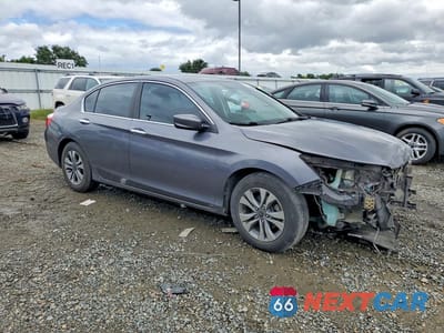 Czwarte zdjęcie samochodu z boku: 2014 HONDA ACCORD LX VIN:1HGCR2F36EA168809 - miniatura
