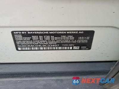 Zdjęcie 13 z 13 samochodu: 2020 BMW X5 SDRIVE 40I VIN:5UXCR4C04L9C33497 - miniatura