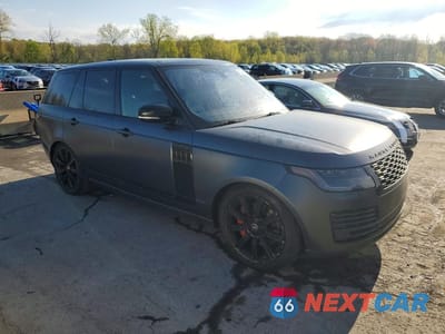 Czwarte zdjęcie samochodu z boku: 2019 LAND ROVER RANGE ROVER HSE VIN:SALGS2SV6KA533604 - miniatura