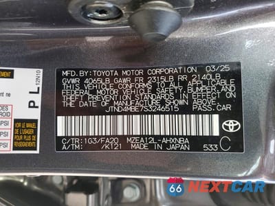 Zdjęcie 12 z 12 samochodu: 2025 TOYOTA COROLLA HATCHBACK SE VIN:JTND4MBE7S3246515 - miniatura