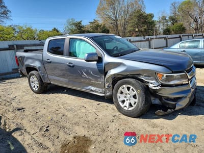 Czwarte zdjęcie samochodu z boku: 2020 CHEVROLET COLORADO LT VIN:1GCGSCEN3L1188073 - miniatura