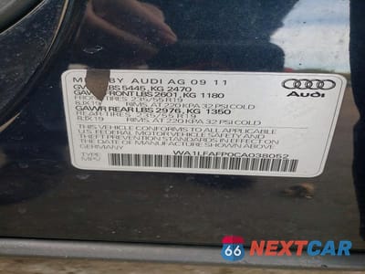 Zdjęcie 12 z 12 samochodu: 2012 AUDI Q5 PREMIUM PLUS VIN:WA1LFAFP0CA038052 - miniatura