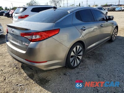 Trzecie zdjęcie samochodu z tyłu: 2012 KIA OPTIMA SX TURBO VIN:5XXGR4A62CG009719 - miniatura