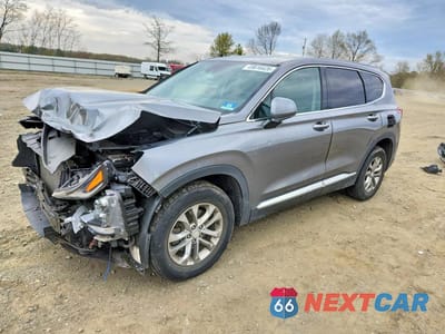 2019 HYUNDAI SANTA FE SEL 2.4L 5NMS3CAD3KH004663 - główne zdjęcie licytacji z USA - miniatura