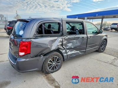 Trzecie zdjęcie samochodu z tyłu: 2017 DODGE GRAND CARAVAN GT VIN:2C4RDGEG9HR632524 - miniatura