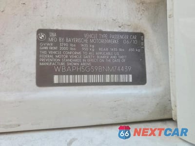 Zdjęcie 12 z 12 samochodu: 2011 BMW 328 I SULEV VIN:WBAPH5G59BNM74439 - miniatura