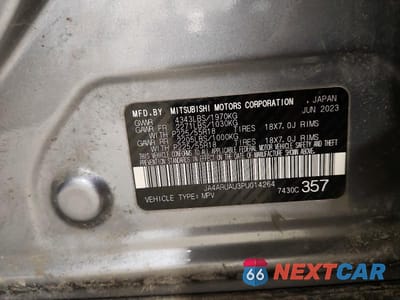 Zdjęcie 14 z 14 samochodu: 2023 MITSUBISHI OUTLANDER SPORT S VIN:JA4ARUAU3PU014264 - miniatura