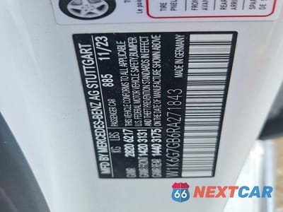 Zdjęcie 12 z 12 samochodu: 2024 MERCEDES-BENZ S 580 4MATIC VIN:W1K6G7GB6RA271843 - miniatura