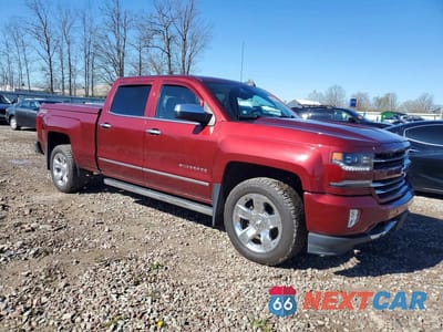 Czwarte zdjęcie samochodu z boku: 2017 CHEVROLET SILVERADO K1500 LTZ VIN:3GCUKSEC0HG276731 - miniatura