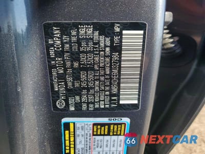 Zdjęcie 13 z 13 samochodu: 2021 HYUNDAI PALISADE SEL VIN:KM8R4DHE6MU327984 - miniatura