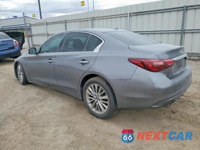 Drugie zdjęcie samochodu z przodu: 2019 INFINITI Q50 LUXE VIN:JN1EV7AP2KM517004 - miniatura