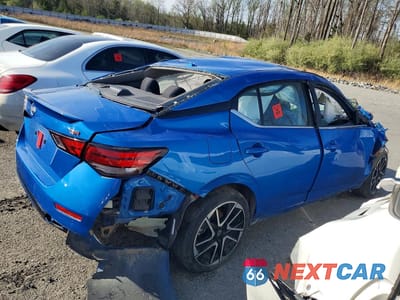 Trzecie zdjęcie samochodu z tyłu: 2025 NISSAN SENTRA SR VIN:3N1AB8DV1SY309412 - miniatura