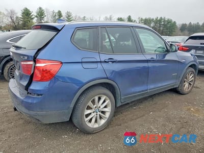 Trzecie zdjęcie samochodu z tyłu: 2015 BMW X3 XDRIVE28I VIN:5UXWX9C58F0D52884 - miniatura