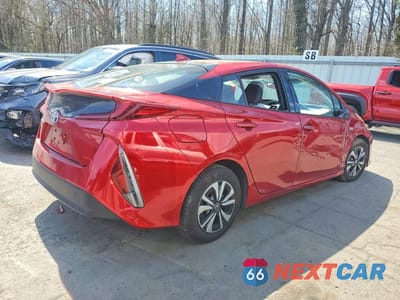 Trzecie zdjęcie samochodu z tyłu: 2017 TOYOTA PRIUS PRIME PLUS VIN:JTDKARFP4H3037741 - miniatura