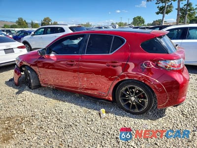 Drugie zdjęcie samochodu z przodu: 2011 LEXUS CT 200 VIN:JTHKD5BHXB2032229 - miniatura