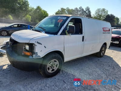 2007 CHEVROLET EXPRESS 1500 DELIVERY VAN 1GCFG15X771217535 - główne zdjęcie licytacji z USA - miniatura