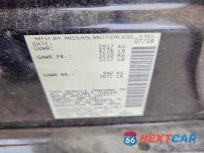 Zdjęcie 12 z 12 samochodu: 2018 NISSAN ALTIMA 2.5 S VIN:1N4AL3APXJC286387 - miniatura