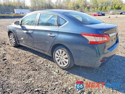 Drugie zdjęcie samochodu z przodu: 2014 NISSAN SENTRA S VIN:3N1AB7AP5EL610895 - miniatura