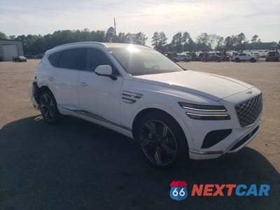 Czwarte zdjęcie samochodu z boku: 2025 GENESIS GV80 2.5T PRESTIGE VIN:KMUHCESB5SU215355 - miniatura