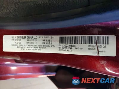Zdjęcie 13 z 13 samochodu: 2015 CHRYSLER 200 C VIN:1C3CCCCG0FN519841 - miniatura