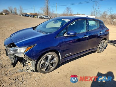2018 NISSAN LEAF S 1N4AZ1CP0JC312799 - główne zdjęcie licytacji z USA - miniatura