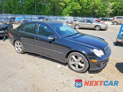 Czwarte zdjęcie samochodu z boku: 2006 MERCEDES-BENZ C 230 VIN:WDBRF52H56A891409 - miniatura