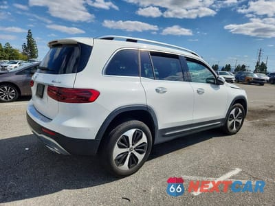 Trzecie zdjęcie samochodu z tyłu: 2024 MERCEDES-BENZ GLB 250 4MATIC VIN:W1N4M4HB8RW378590 - miniatura