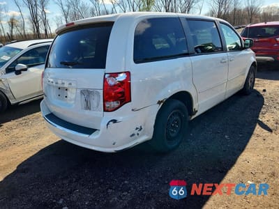 Trzecie zdjęcie samochodu z tyłu: 2012 DODGE GRAND CARAVAN SE VIN:2C4RDGBG4CR395406 - miniatura