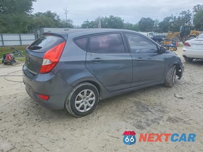 Trzecie zdjęcie samochodu z tyłu: 2013 HYUNDAI ACCENT GS VIN:KMHCT5AE9DU083952 - miniatura