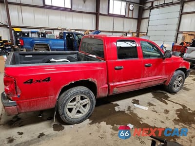 Trzecie zdjęcie samochodu z tyłu: 2007 DODGE DAKOTA QUAD SLT VIN:1D7HW48N87S145526 - miniatura