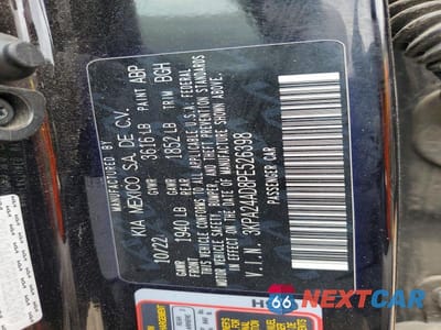 Zdjęcie 13 z 13 samochodu: 2023 KIA RIO S VIN:3KPA24AD8PE526398 - miniatura