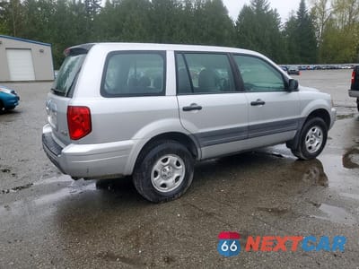 Trzecie zdjęcie samochodu z tyłu: 2005 HONDA PILOT LX VIN:2HKYF18105H545565 - miniatura