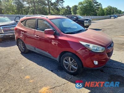 Czwarte zdjęcie samochodu z boku: 2014 HYUNDAI TUCSON SE VIN:KM8JU3AG8EU872461 - miniatura