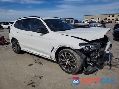 Czwarte zdjęcie samochodu z boku: 2022 BMW X3 M40I VIN:5UX83DP00N9J59996 - miniatura