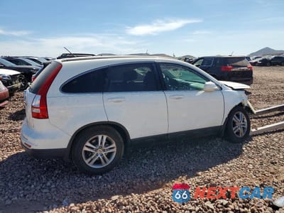 Trzecie zdjęcie samochodu z tyłu: 2010 HONDA CR-V EXL VIN:5J6RE4H77AL055556 - miniatura