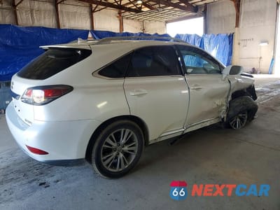 Trzecie zdjęcie samochodu z tyłu: 2013 LEXUS RX 350 BASE VIN:2T2ZK1BA0DC131725 - miniatura