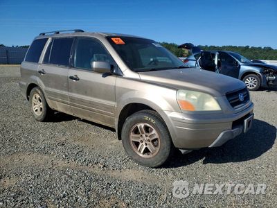 Czwarte zdjęcie samochodu z boku: 2005 HONDA PILOT EXL VIN:2HKYF18655H553821 - miniatura