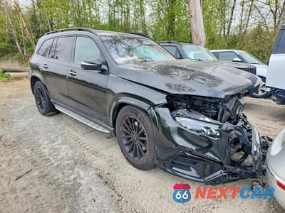 Czwarte zdjęcie samochodu z boku: 2024 MERCEDES-BENZ GLS 580 4MATIC VIN:4JGFF8FEXRB250370 - miniatura