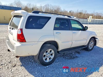 Trzecie zdjęcie samochodu z tyłu: 2008 TOYOTA 4RUNNER VIN:JTEBU14R38K031931 - miniatura