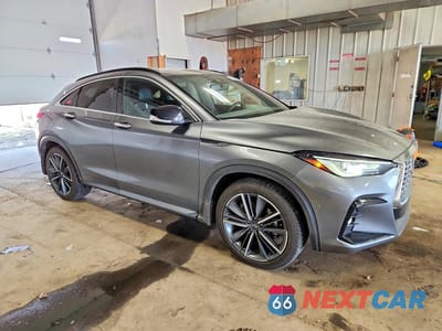 Czwarte zdjęcie samochodu z boku: 2023 INFINITI QX55 LUXE VIN:3PCAJ5JR1PF123264 - miniatura