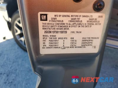 Zdjęcie 12 z 12 samochodu: 2006 CHEVROLET SILVERADO K1500 VIN:2GCEK13T561158729 - miniatura