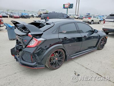 Trzecie zdjęcie samochodu z tyłu: 2018 HONDA CIVIC TYPE-R TOURING VIN:SHHFK8G7XJU201685 - miniatura