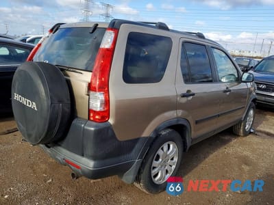Trzecie zdjęcie samochodu z tyłu: 2006 HONDA CR-V EX VIN:JHLRD78806C053242 - miniatura