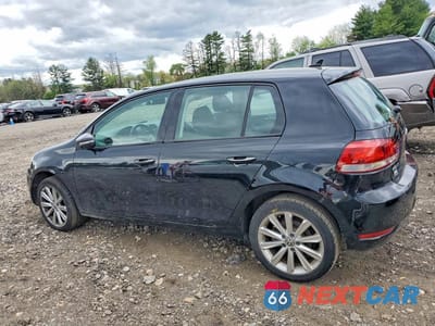Drugie zdjęcie samochodu z przodu: 2013 VOLKSWAGEN GOLF VIN:WVWNM7AJ5DW000671 - miniatura