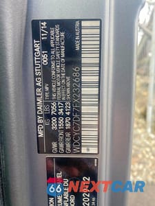 Zdjęcie 10 z 14 samochodu: 2015 MERCEDES-BENZ G 63 AMG VIN:WDCYC7DF7FX232686 - miniatura