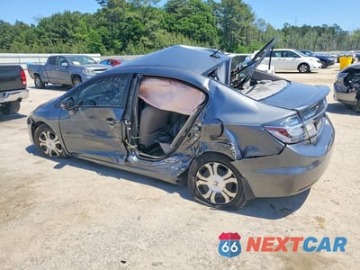 Drugie zdjęcie samochodu z przodu: 2013 HONDA CIVIC HYBRID VIN:19XFB4F23DE001337 - miniatura