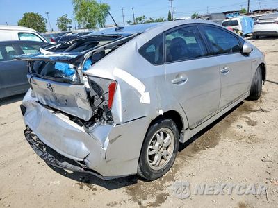 Trzecie zdjęcie samochodu z tyłu: 2011 TOYOTA PRIUS FOUR VIN:JTDKN3DU7B0263419 - miniatura