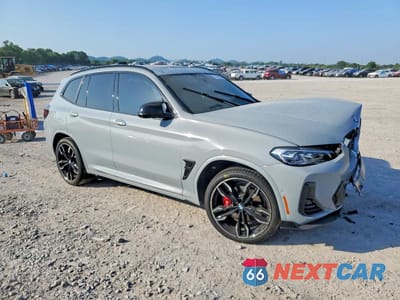 Czwarte zdjęcie samochodu z boku: 2022 BMW X3 M40I VIN:5UX83DP00N9L05443 - miniatura